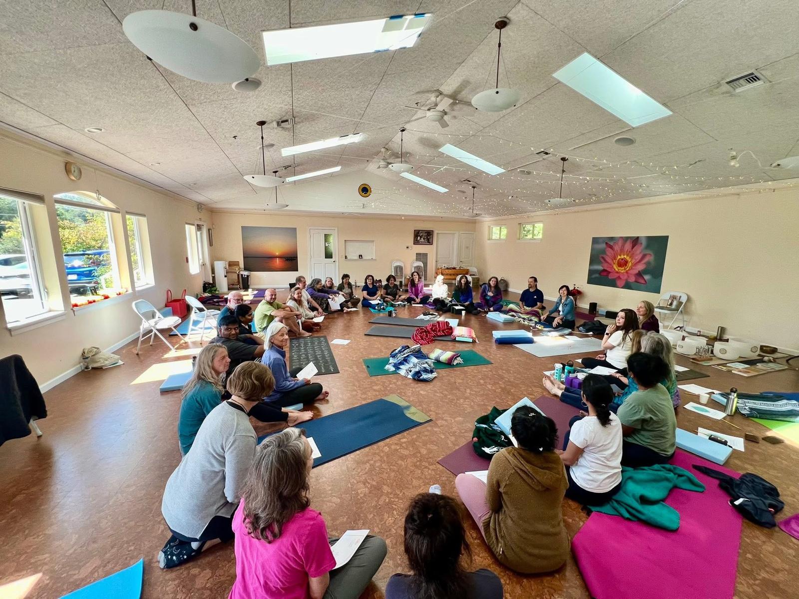 Yoga therapeutics workshop with prop support